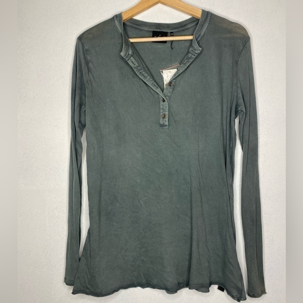 NWT OUT FROM UNDER DARK GREEN LONG SLEEVE